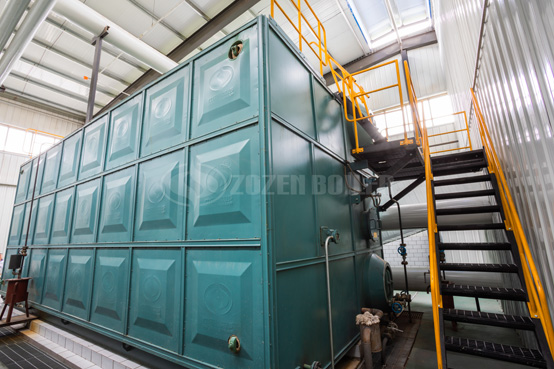 20吨SZS系列冷凝式燃气蒸汽节能锅炉项目
